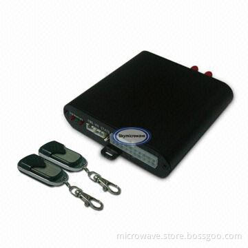 SMS/GPRS Car Alarm Dual GPS Tracker with SMS and Phone Alert Report, Uses Google Earth/Map